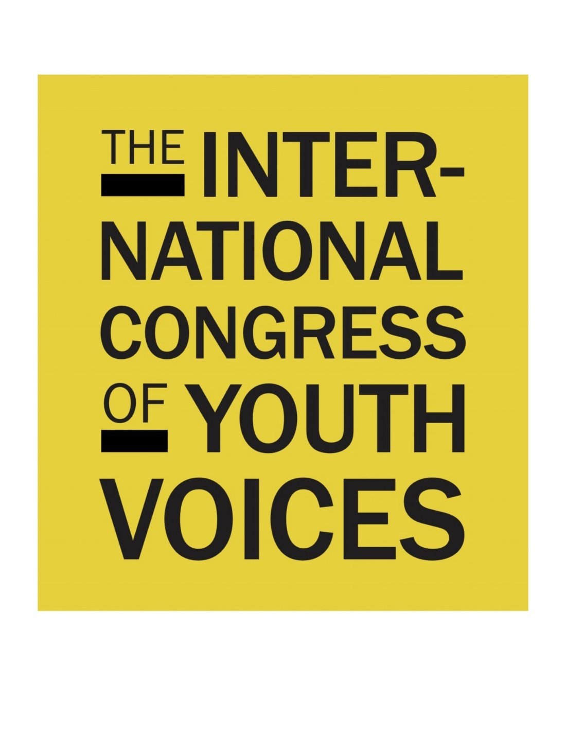 THE INTERNATIONAL CONGRESS OF YOUTH VOICES